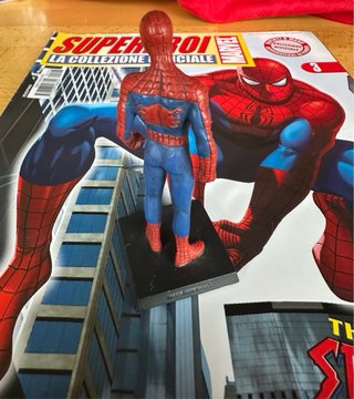 Statua Spiderman Supereroi Marvel Fabbri Editori