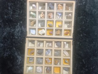 Colección Minerales Fósiles + de 190 Piezas