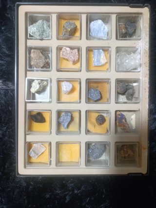 Colección Minerales Fósiles + de 190 Piezas