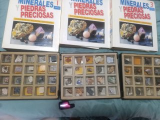 Colección Minerales Fósiles + de 190 Piezas