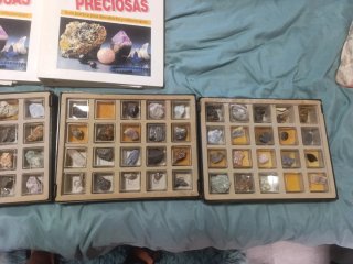 Colección Minerales Fósiles + de 190 Piezas