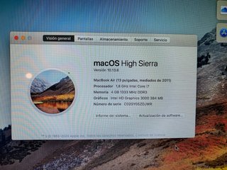 MacBook Air 2011 256 GB