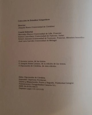Góngora Hoy: Emilio Orozco Díaz, Los sonetos de...
