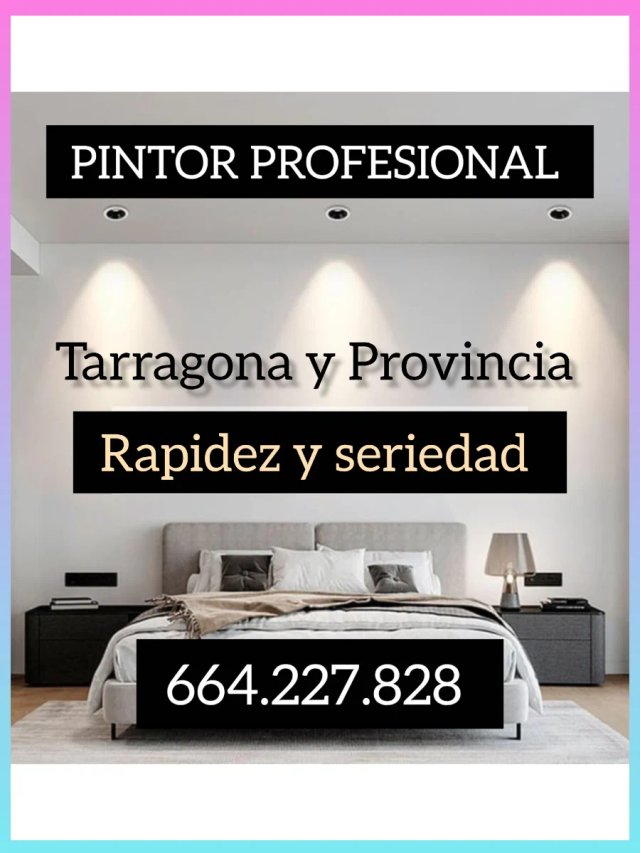 Pintor Profesional Tarragona y Provincia