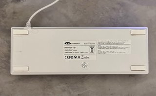Teclado 60% RGB Blanco
