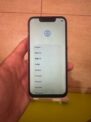 iPhone 13 mini rojo 95% batería