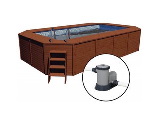 Piscina de Madera Panelada
