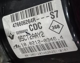 Módulo ABS ATE CDC/ESP Renault
