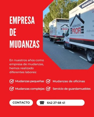 MUDANZAS BOADILLA MUDANZAS CHALETS + ELEVADOR