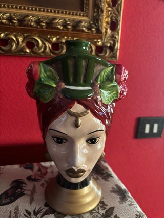 Vaso Testa di Moro /enzo de Gasperi