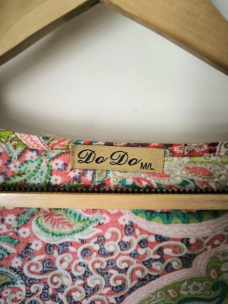 Quimono Do Do Estampado Franjas