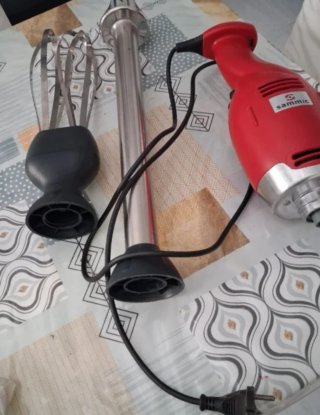 Batidora de mano Sammic Roja