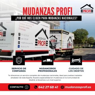 EMPRESA MUDANZAS ALCOBENDAS PORTES + ELEVADOR