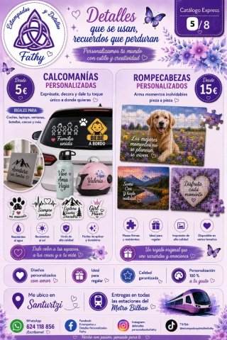 Estampados y detalles personalizados Fathy