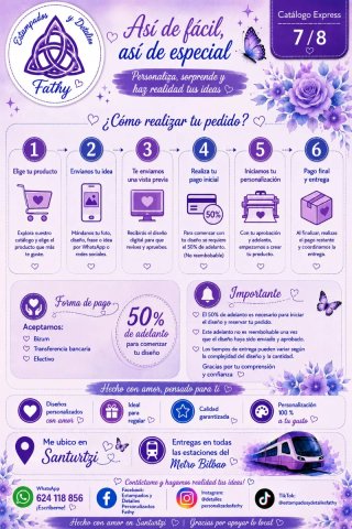 Estampados y detalles personalizados Fathy