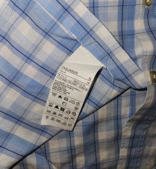 Camisa Benetton Cuadros Talla S