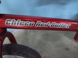 Bicicleta Chicco Vermelha sem Pedais