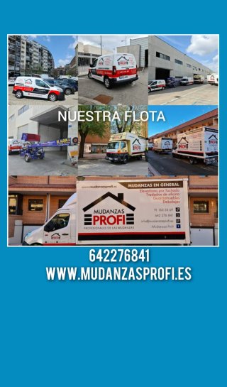MUDANZAS COSLADA PORTES + ELEVADOR + GUARDAMUEBLES