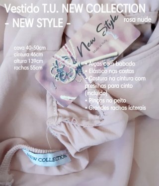 Vestido rosa T.U. NEW COLLECTION - NEW STYLE