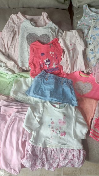 Lote Ropa Bebé Niña 0-9 Meses