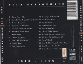 Lotto 3 CD Ella Fitzgerald