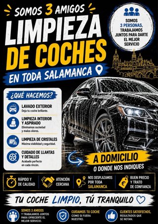 LAVADO DE COCHES