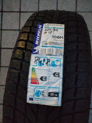 225/65 R17 106H MICHELIN LATITUDE ALPIN LA2
