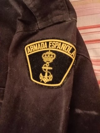 Antiguo uniforme militar Armada Española 1990