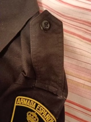 Antiguo uniforme militar Armada Española 1990