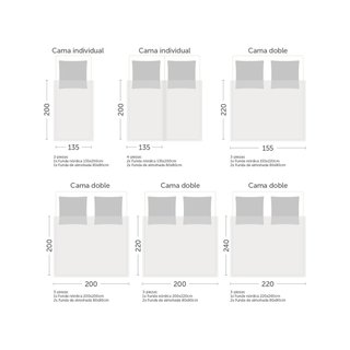 Blumtal funda nórdica microfibra suave