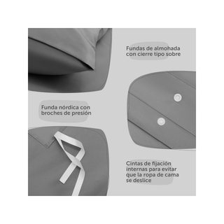 Blumtal funda nórdica microfibra suave