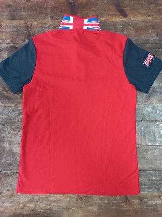 Polo Rojo Manga Corta
