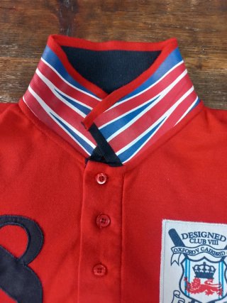Polo Rojo Manga Corta