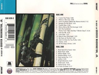 CD The Best Of Grover Washington Jr.