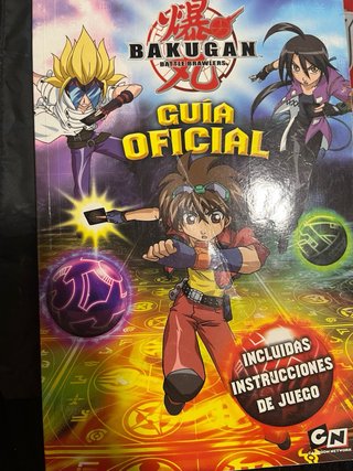 Cartas Bakugan + Bolsa + Guía Oficial