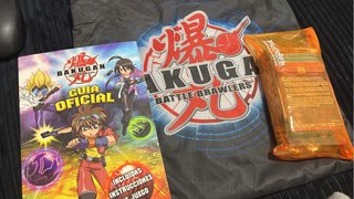 Cartas Bakugan + Bolsa + Guía Oficial