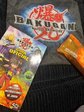 Cartas Bakugan + Bolsa + Guía Oficial