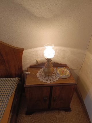 Lampade Vintage Dorate e Trasparenti