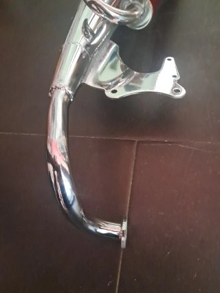 Tubo de escape Yamaha minarelli