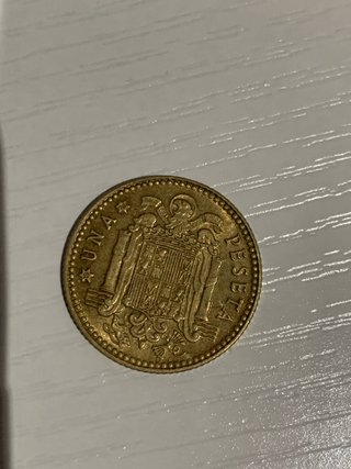 Moneda 1 Peseta Escudo España