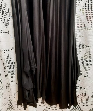 Vestido Preto Assimétrico T.U. NEW COLLECTION