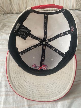 Gorra New Era A's Roja y Blanca