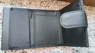 Portafoglio porta carte nero