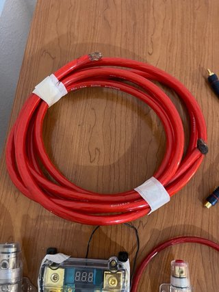 Cables fusible y borne de bateria para car audio