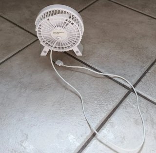 Ventilatore USB Bianco Casa/Ufficio