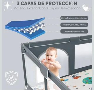 Parque infantil corralito bebé grande