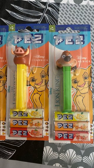 4 Dispensadores Pez Disney El Rey León Nuevos