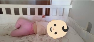 Cuna colecho minicuna blanca oso