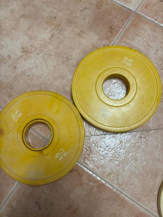 Discos de pesa 1,5 kg