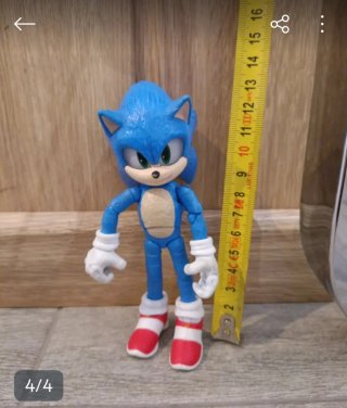 Figuras Sonic y Shadow Articuladas